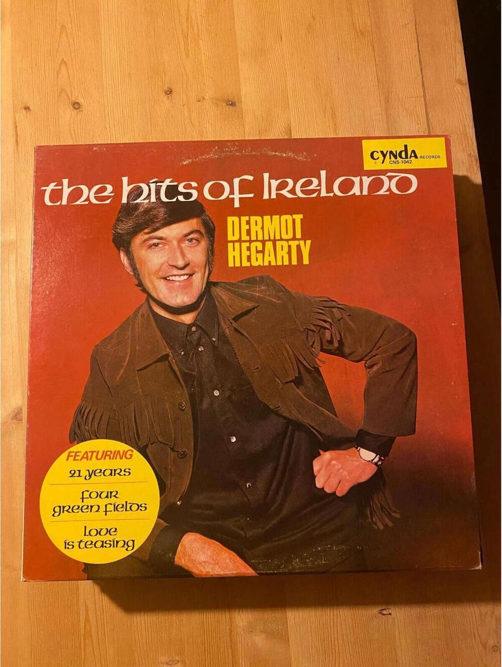 Dermot Hegarty – The Hits Of Ireland's Vintage 33rpm VG+ AB29